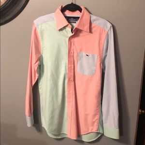 VineYard Vines Long Sleeve Button Up Sz Mens Small
